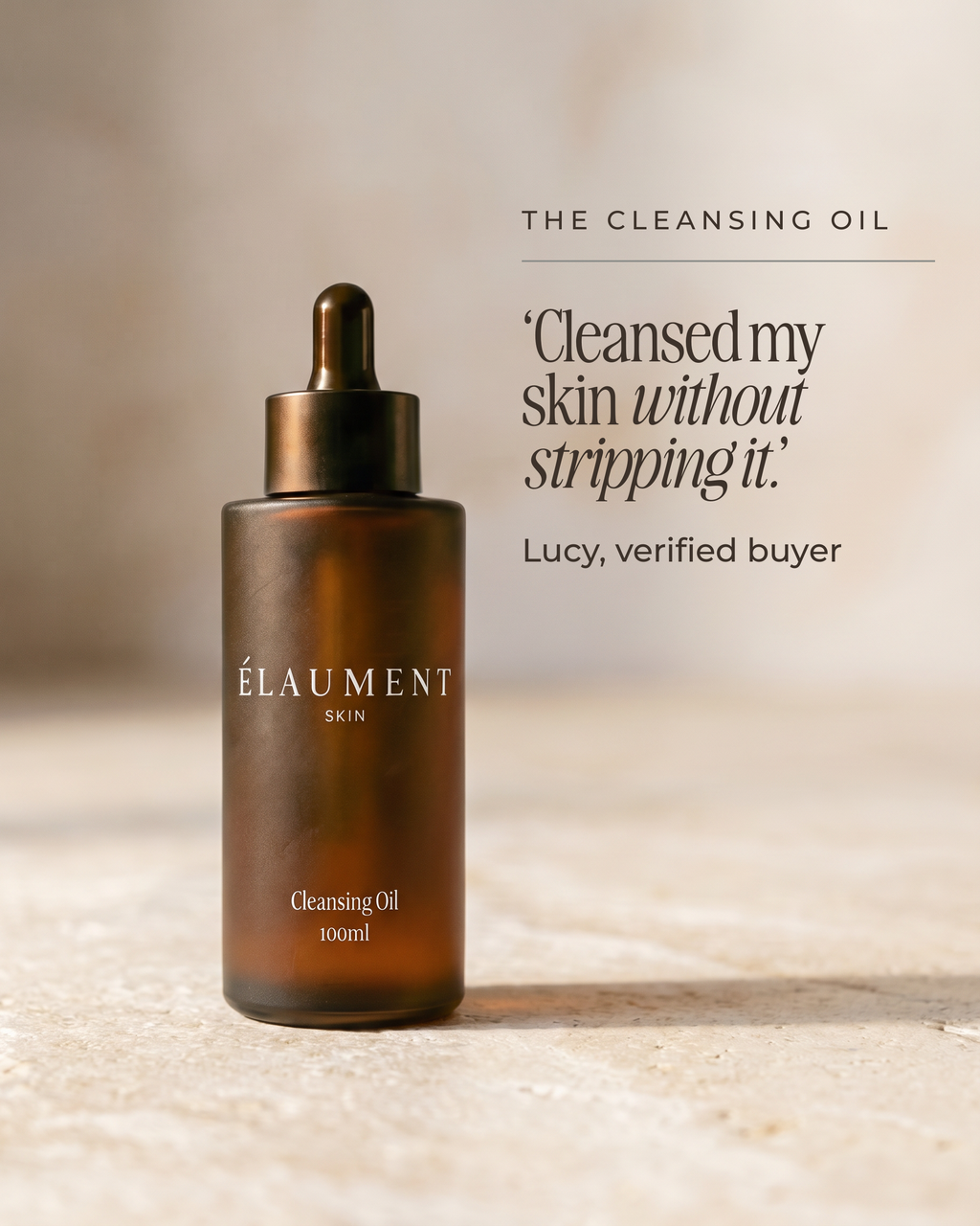 Cleansing Oil 100ml with Lucy's review